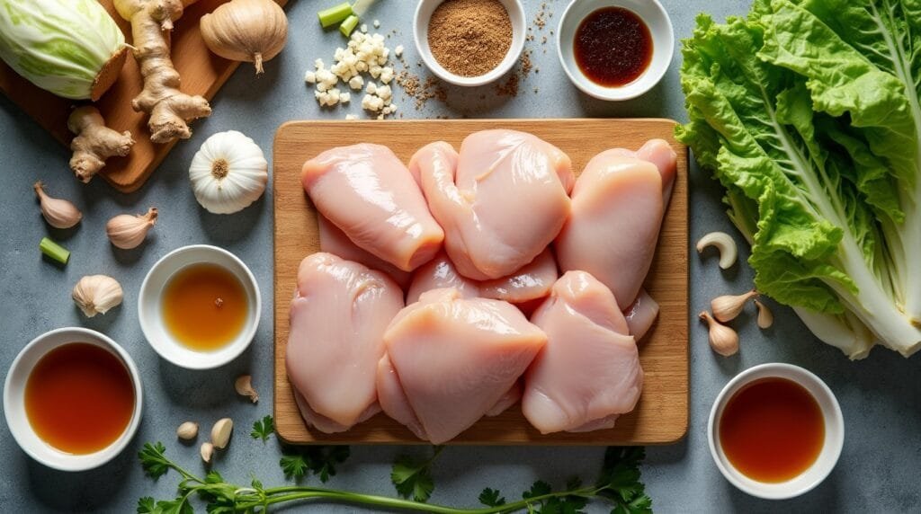 Hmong Cabbage and Chicken Recipe