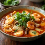 Kenny's Hot and Sour Seafood Soup