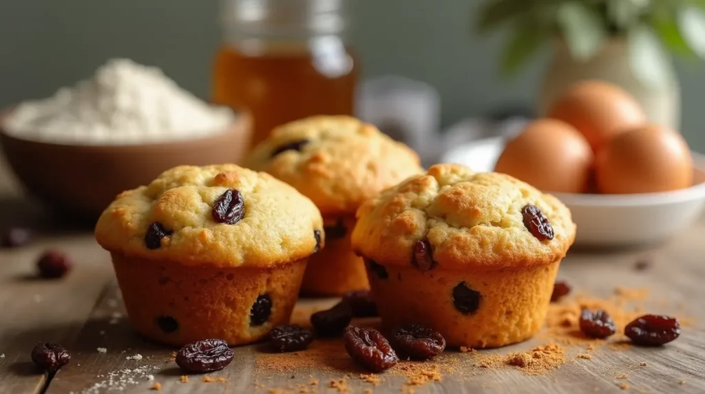 Gaps raisin muffins recipe
